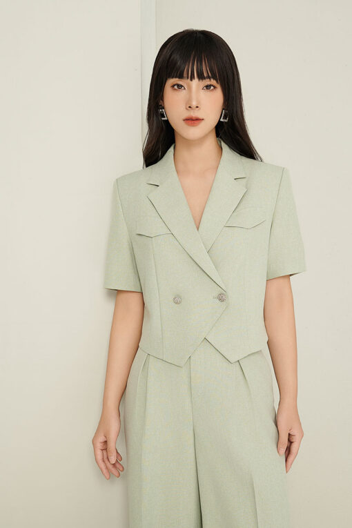 Vest croptop CT tà nhọn