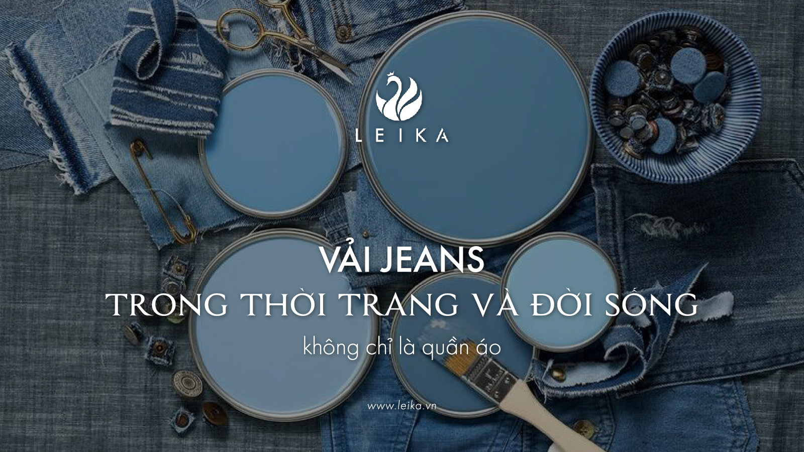 Vải jeans trong thời trang