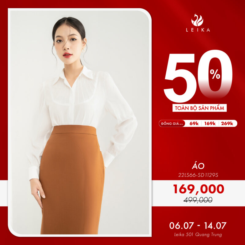 LEIKA QUANG TRUNG - OUTLET SALE HƠN 50% TOÀN BỘ SẢN PHẨM