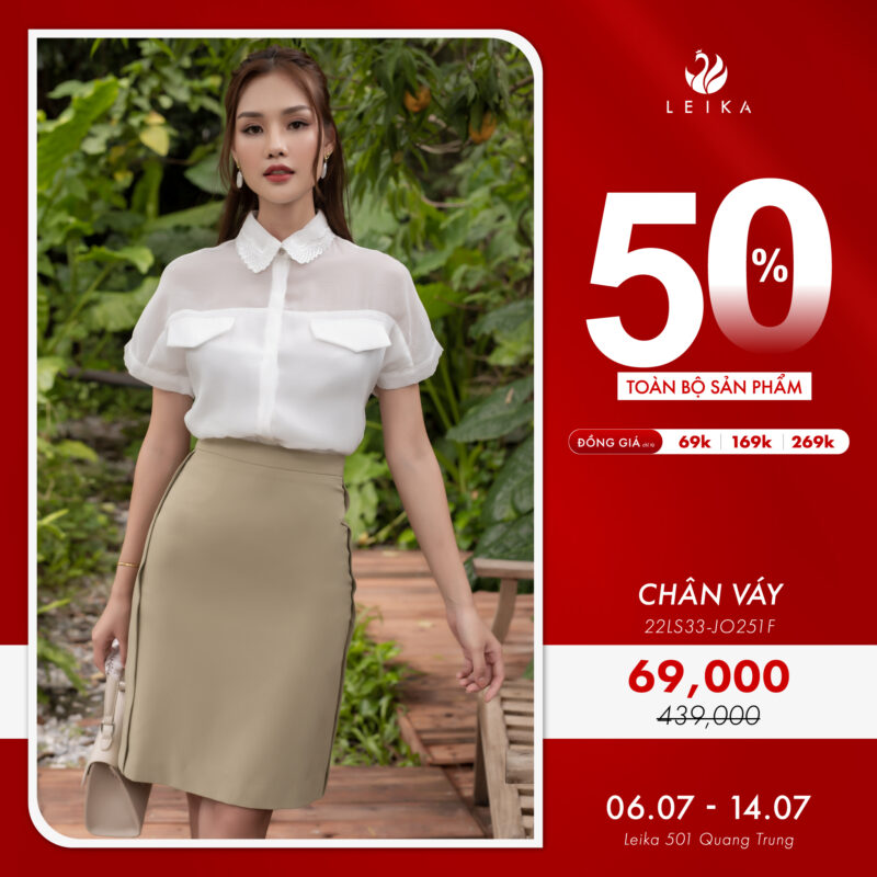 LEIKA QUANG TRUNG - OUTLET SALE HƠN 50% TOÀN BỘ SẢN PHẨM