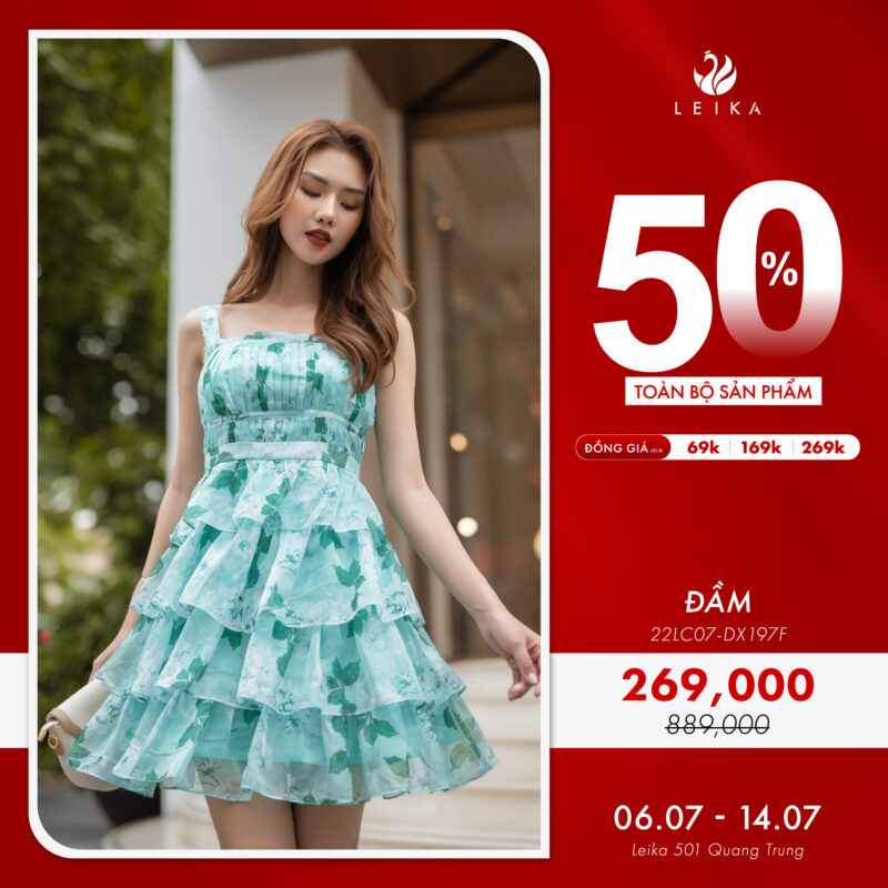 LEIKA QUANG TRUNG - OUTLET SALE HƠN 50% TOÀN BỘ SẢN PHẨM