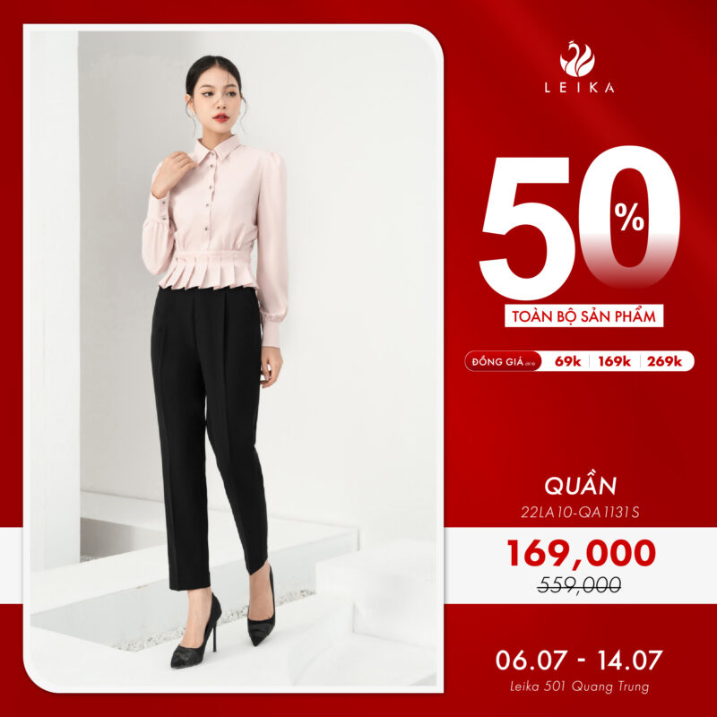 LEIKA QUANG TRUNG - OUTLET SALE HƠN 50% TOÀN BỘ SẢN PHẨM