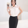 CV bút chì bong trước đính cúc