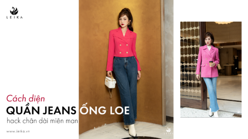 Người lùn có nên mặc quần jeans ống loe? Cách diện quần jeans ống loe hack chân dài miên man cho nàng nấm lùn