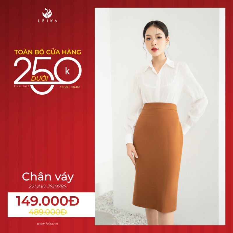 LEIKA QUANG TRUNG SALE 50% TOÀN BỘ CỬA HÀNG