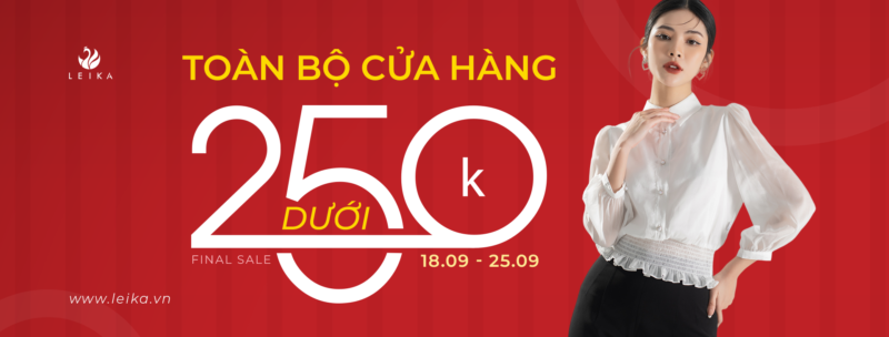 LEIKA CẦU GIẤY - SALE 50%++ TOÀN BỘ SẢN PHẨM