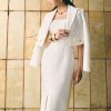 Áo khoác text croptop nẹp V bổ túi đính cúc Áo khoác text croptop nẹp V bổ túi đính cúc