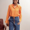 Sơ mi DT croptop buộc dây