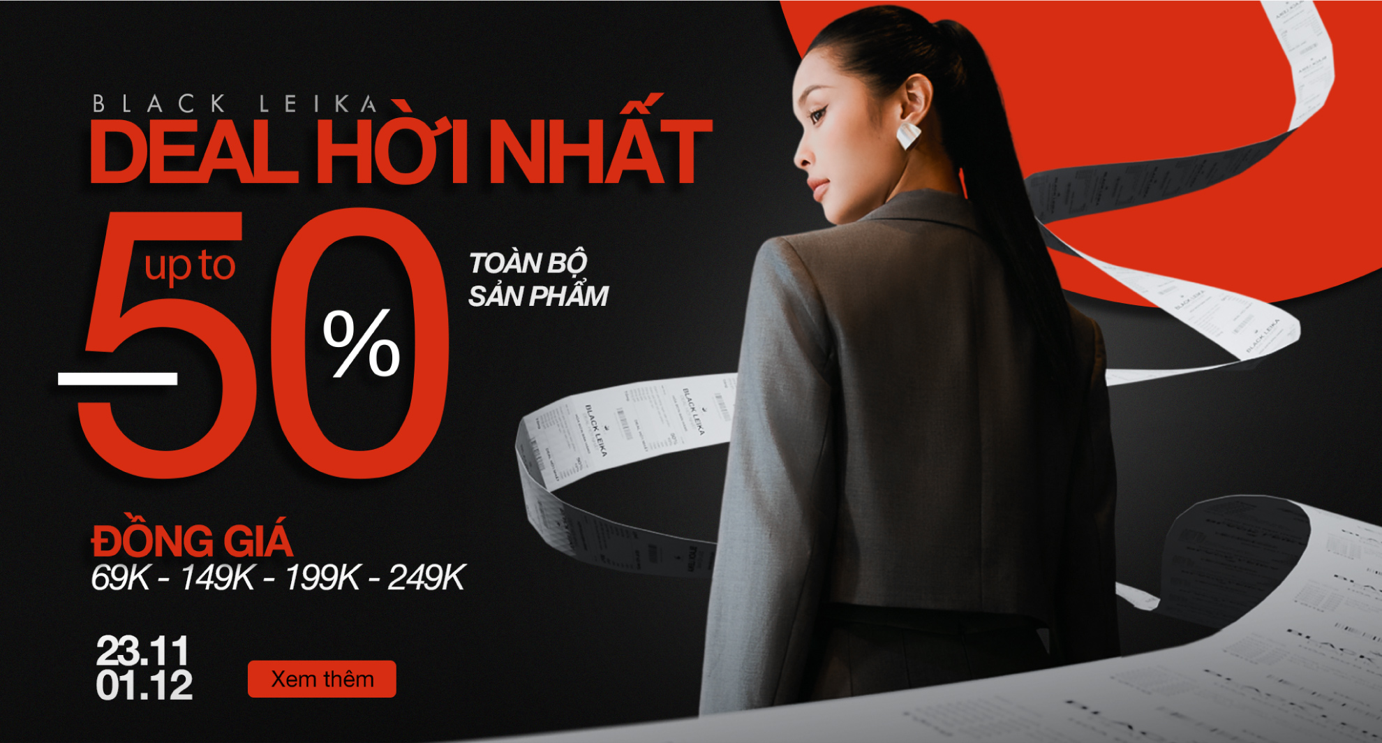 Black LEIKA - Deal hời nhất