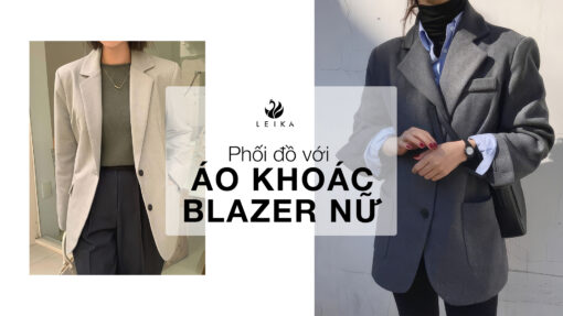 10 công thức mix đồ đi đám cưới với áo khoác blazer nữ