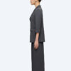 Áo vest suông LT 1 hàng cúc xẻ sau