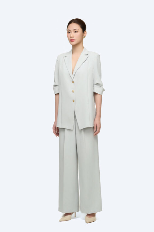 Áo vest suông LT tay lơ vê cách điệu