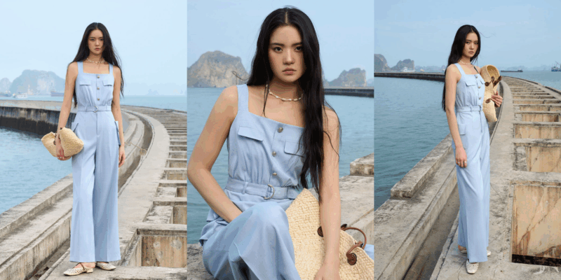 Nàng hãy né ngay Mái Pháp nếu sở hữu 3 dáng mặt sau jumpsuit dài sang trọng