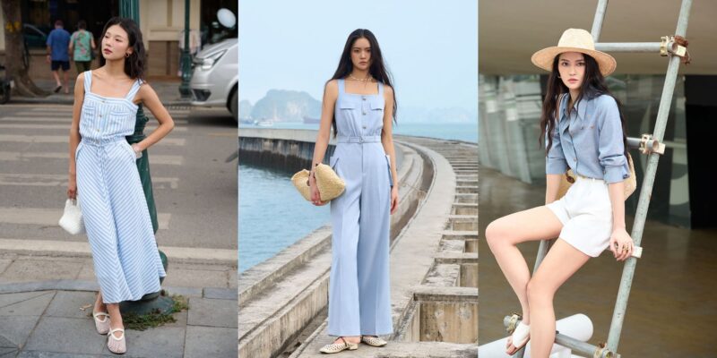 4 tips diện jumpsuit dài sang trọng sao cho thời thượng mà không bị già thời trang hè 2025