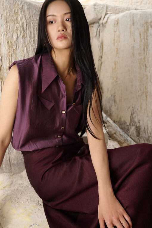 Sơ mi SN túi ốp lật chun gấu