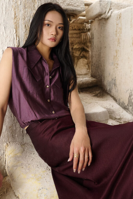 Sơ mi SN túi ốp lật chun gấu