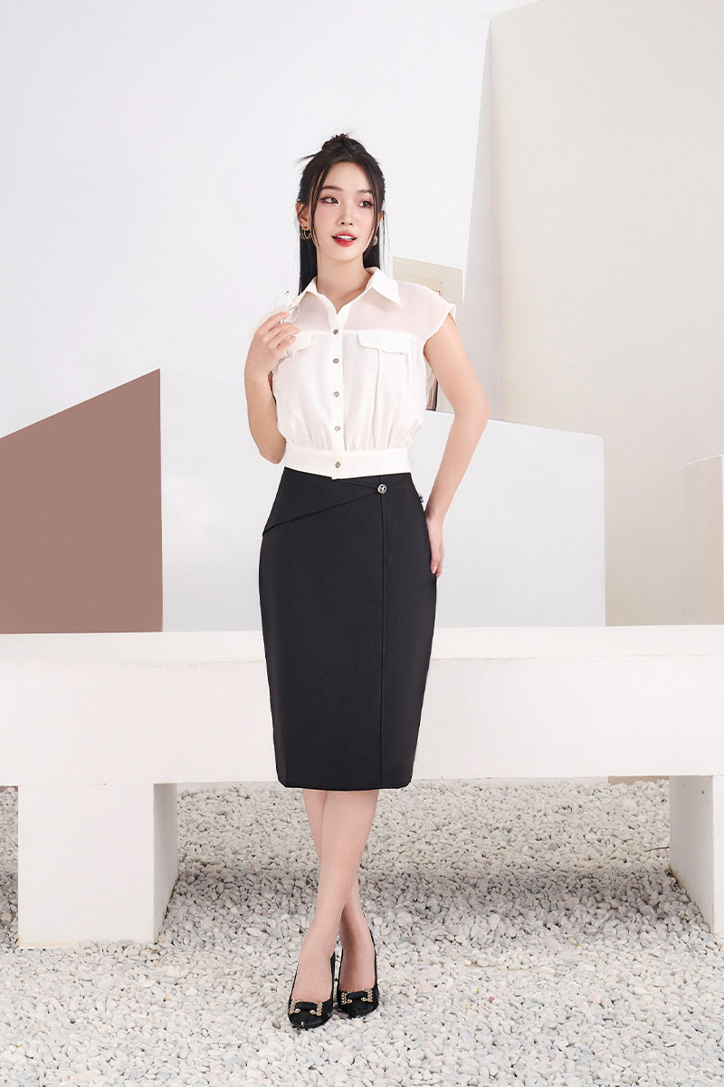 5 kiểu áo peplum trẻ trung cho quý cô chiếm trọn spotlight áo sơ mi nữ croptop hàn quốc
