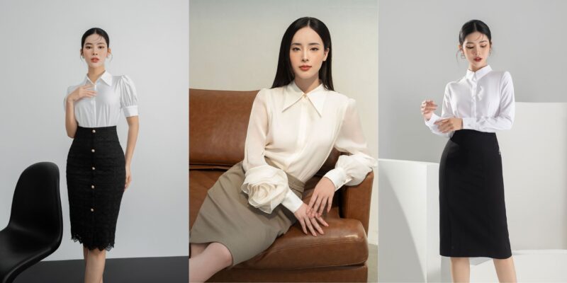 Bật mí 4 cách phối áo khoác gile nữ đơn giản mà vẫn sang chảnh, quyền lực đi phỏng vấn mặc gì