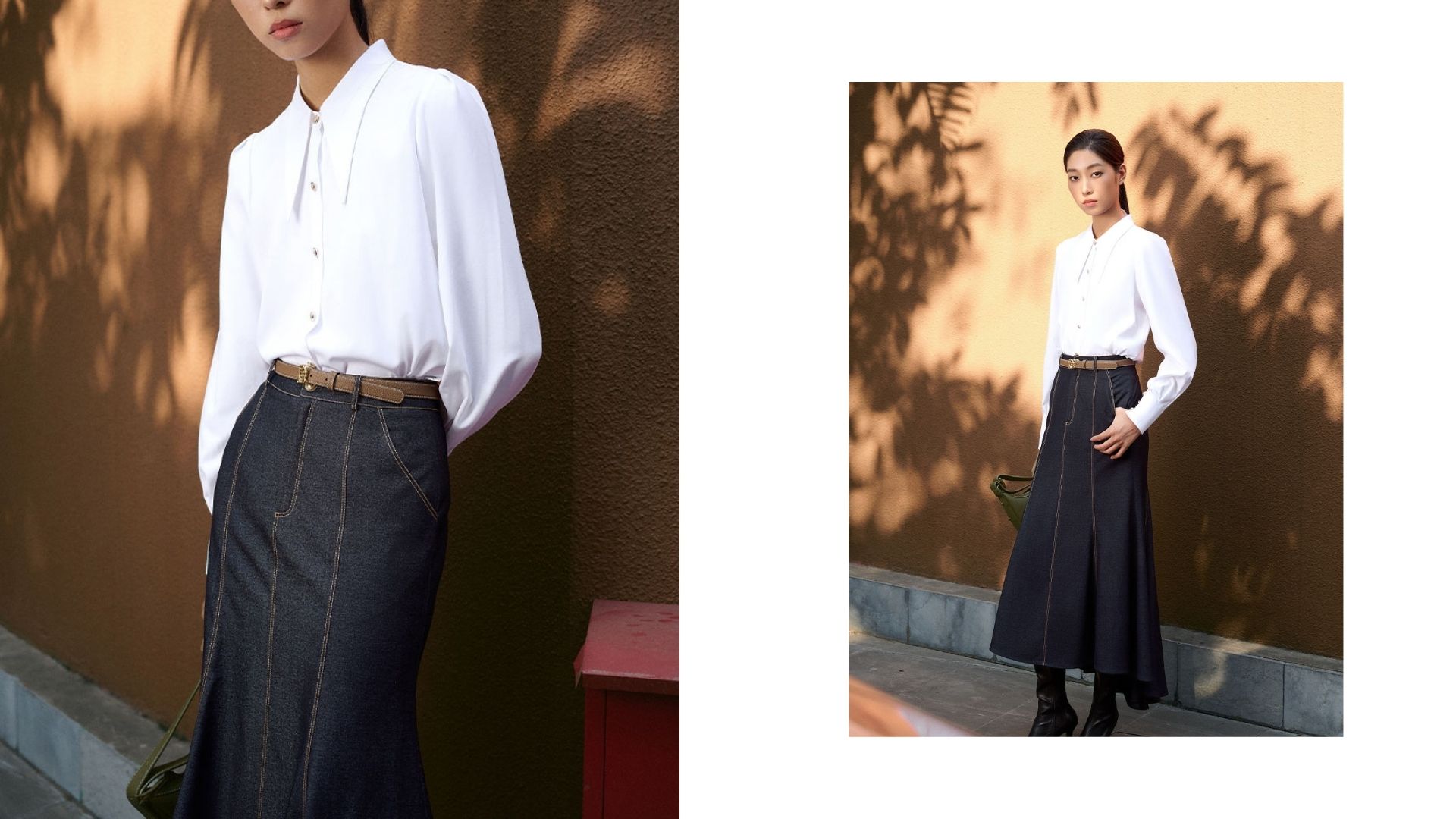 chân váy jeans