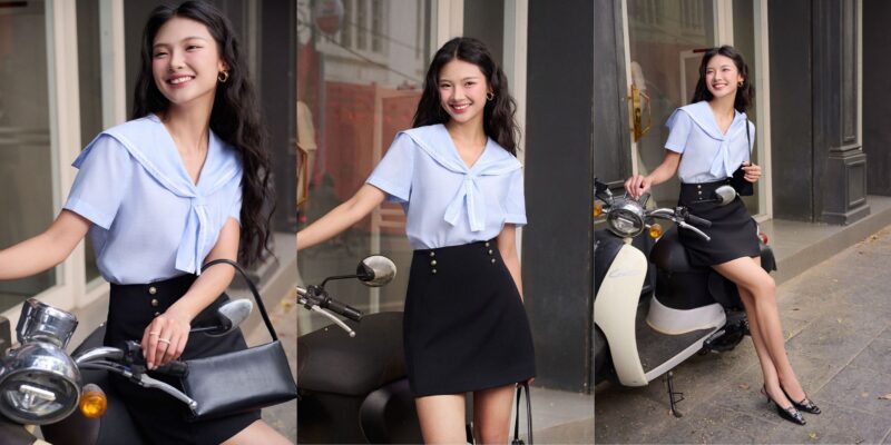 Đi chùa mặc gì cho đẹp thanh lịch mà vẫn thu hút? áo sơ mi đi biển