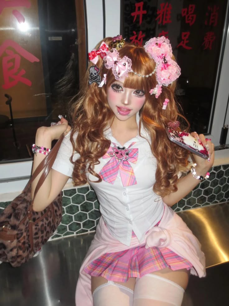 Igari Makeup là gì mà khiến gương mặt như 'say rượu vẫn xinh đẹp" makeup gyaru