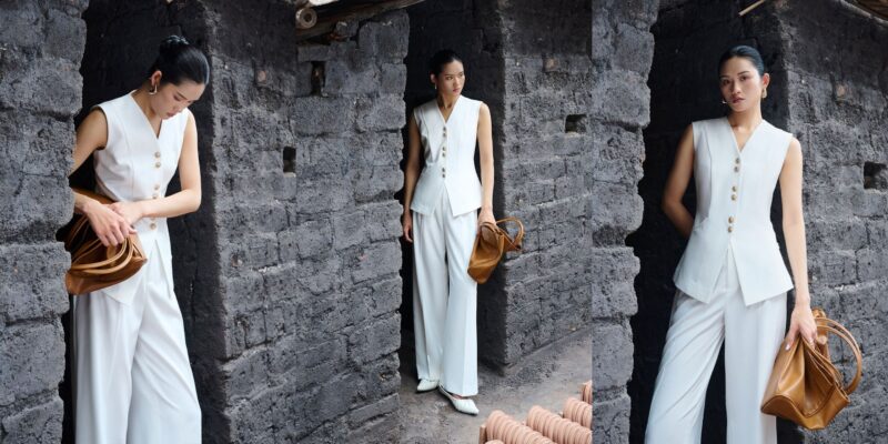 Các kiểu áo sơ mi tay lỡ đẹp không thể bỏ lỡ cho quý cô công sở mùa Thu Đông kiểu áo gile nữ đẹp