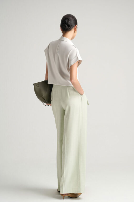 Áo kiểu CT croptop tay liền cá vai