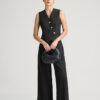 Áo kiểu CT croptop can ngực cơi giả