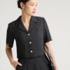 Áo vest croptop cơi ngực 1 bên