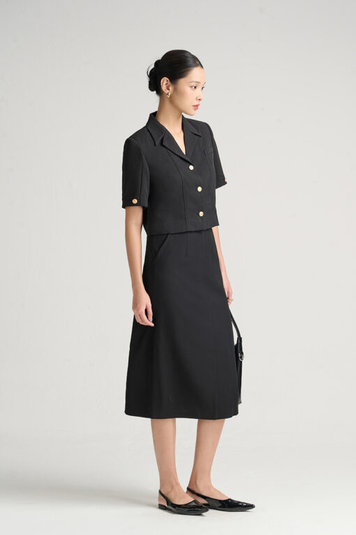 Áo vest croptop cơi ngực 1 bên