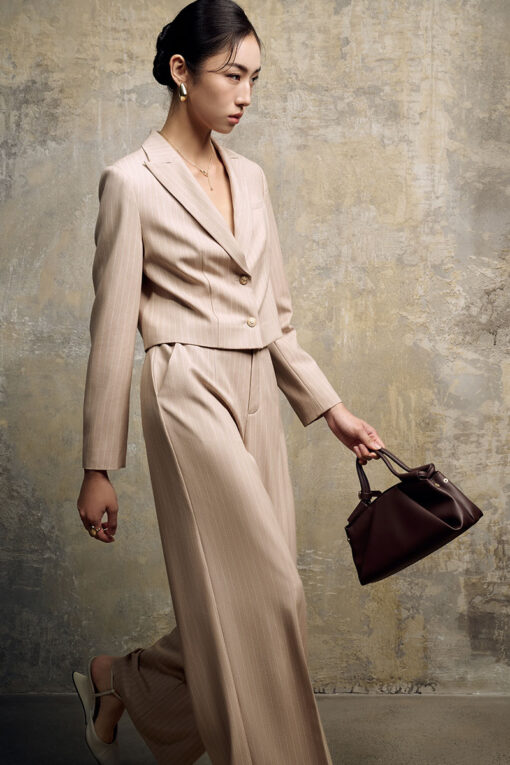 Áo vest croptop cơi ngực giả túi