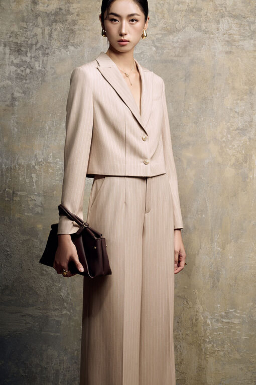 Áo vest croptop cơi ngực giả túi