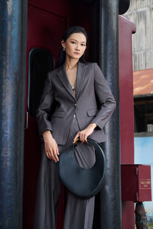Áo vest ôm basic 2 nắp túi