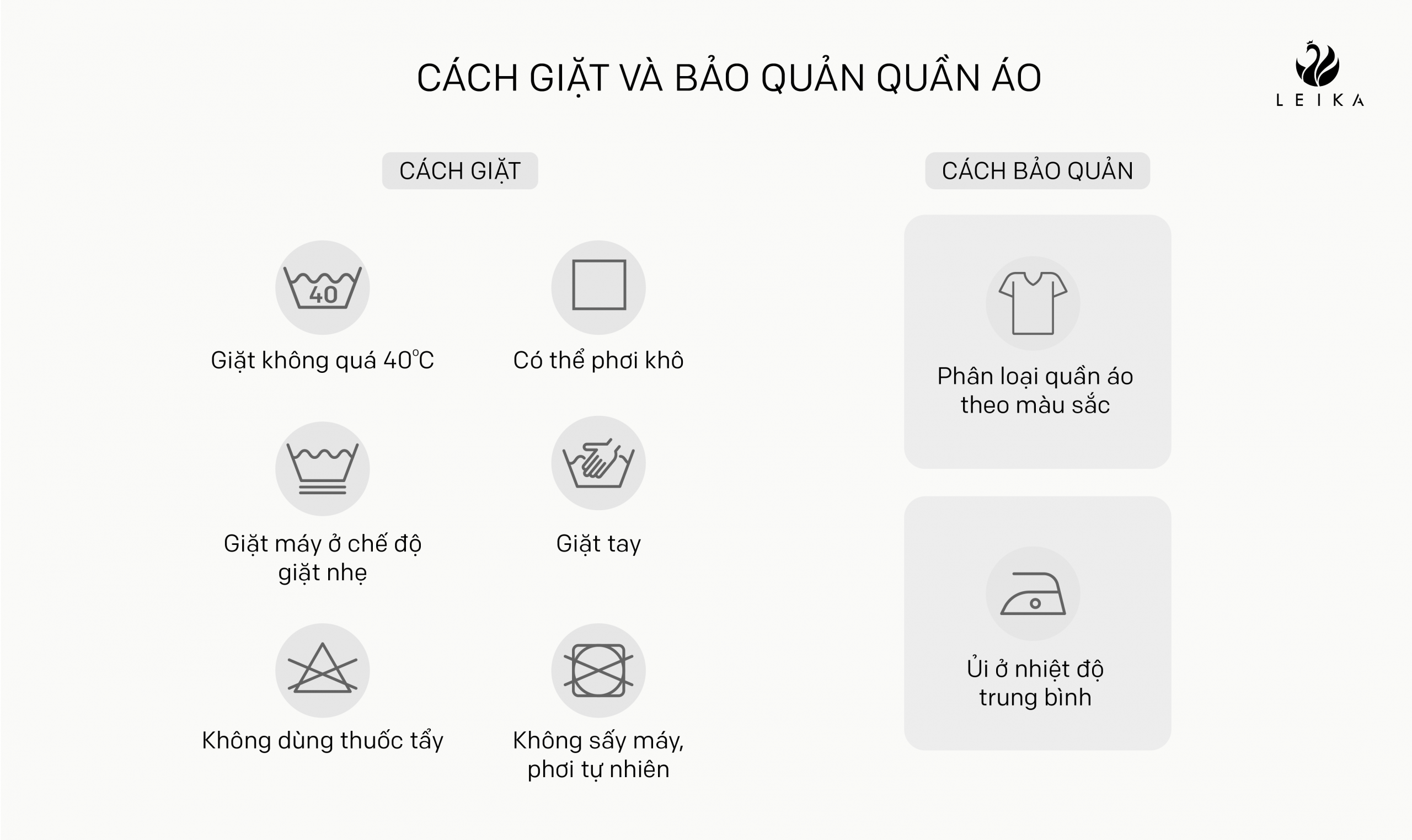 Quần suông kẻ túi chéo cạp can cách giặt và bảo quản quần áo