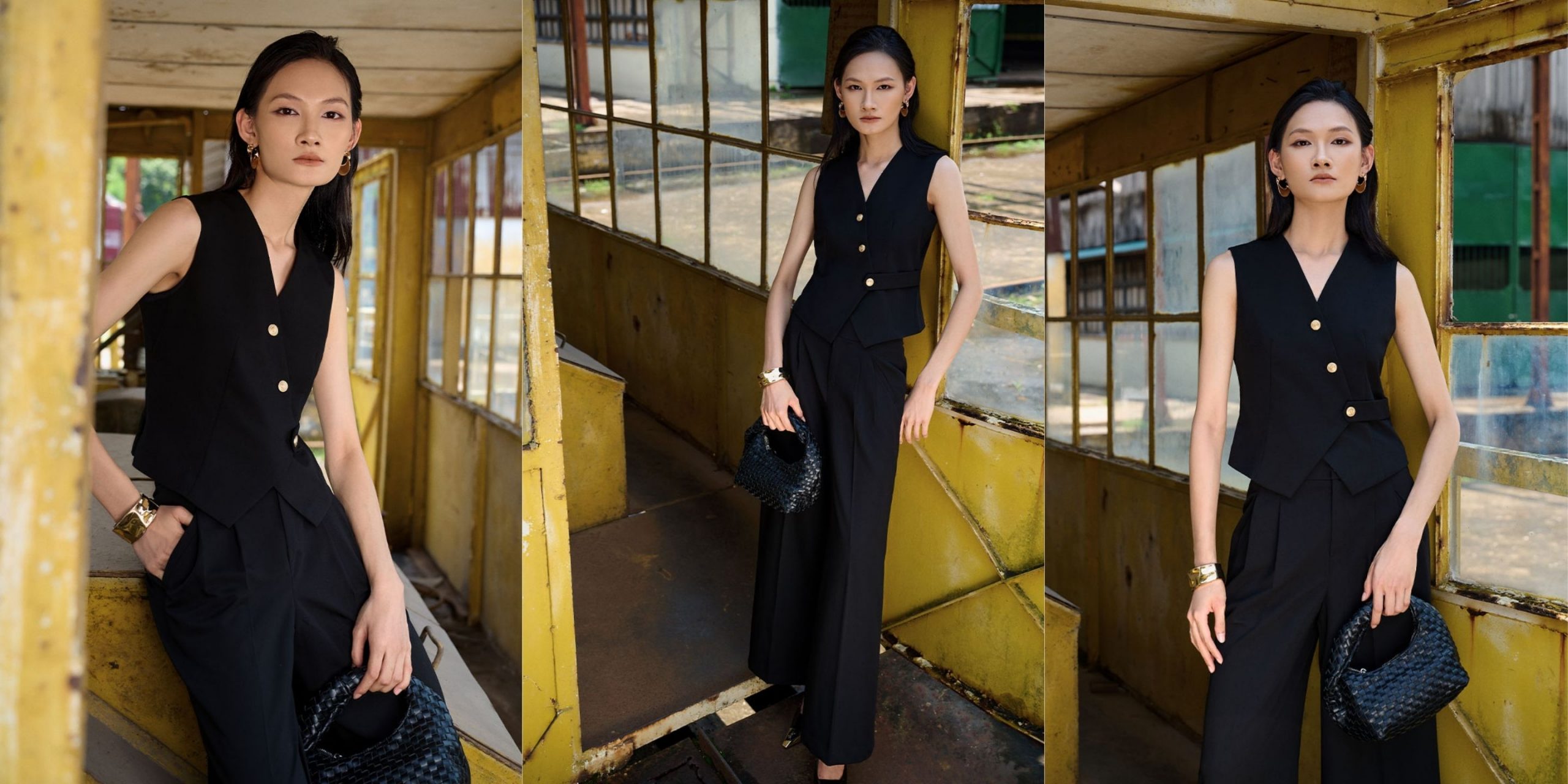Các kiểu vest nữ hiện đại nâng tầm outfit công sở của quý cô gile vest nữ