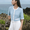 Áo kiểu LT croptop phối màu