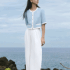 Áo kiểu LT croptop phối màu Áo kiểu LT croptop phối màu