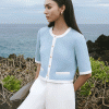 Áo kiểu LT croptop phối màu