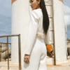 Áo vest croptop gấu can xoắn bèo Áo vest croptop gấu can xoắn bèo