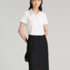 Sơ mi CT croptop túi ốp xếp đính cúc Sơ mi CT croptop túi ốp xếp đính cúc