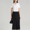 Sơ mi CT croptop túi ốp xếp đính cúc Sơ mi CT croptop túi ốp xếp đính cúc