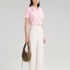 Sơ mi CT gập góc miệng túi, chun gấu