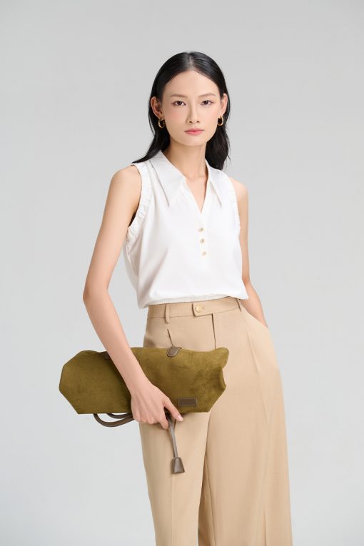 Sơ mi SN nhún bản nách