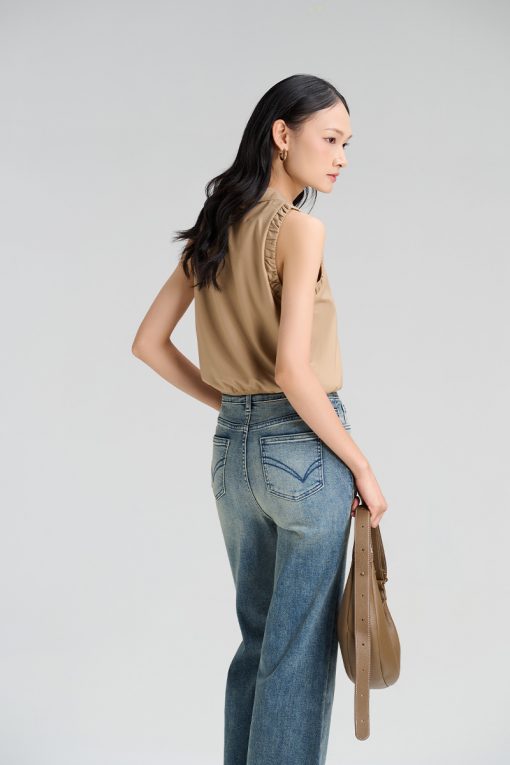 Sơ mi SN nhún bản nách