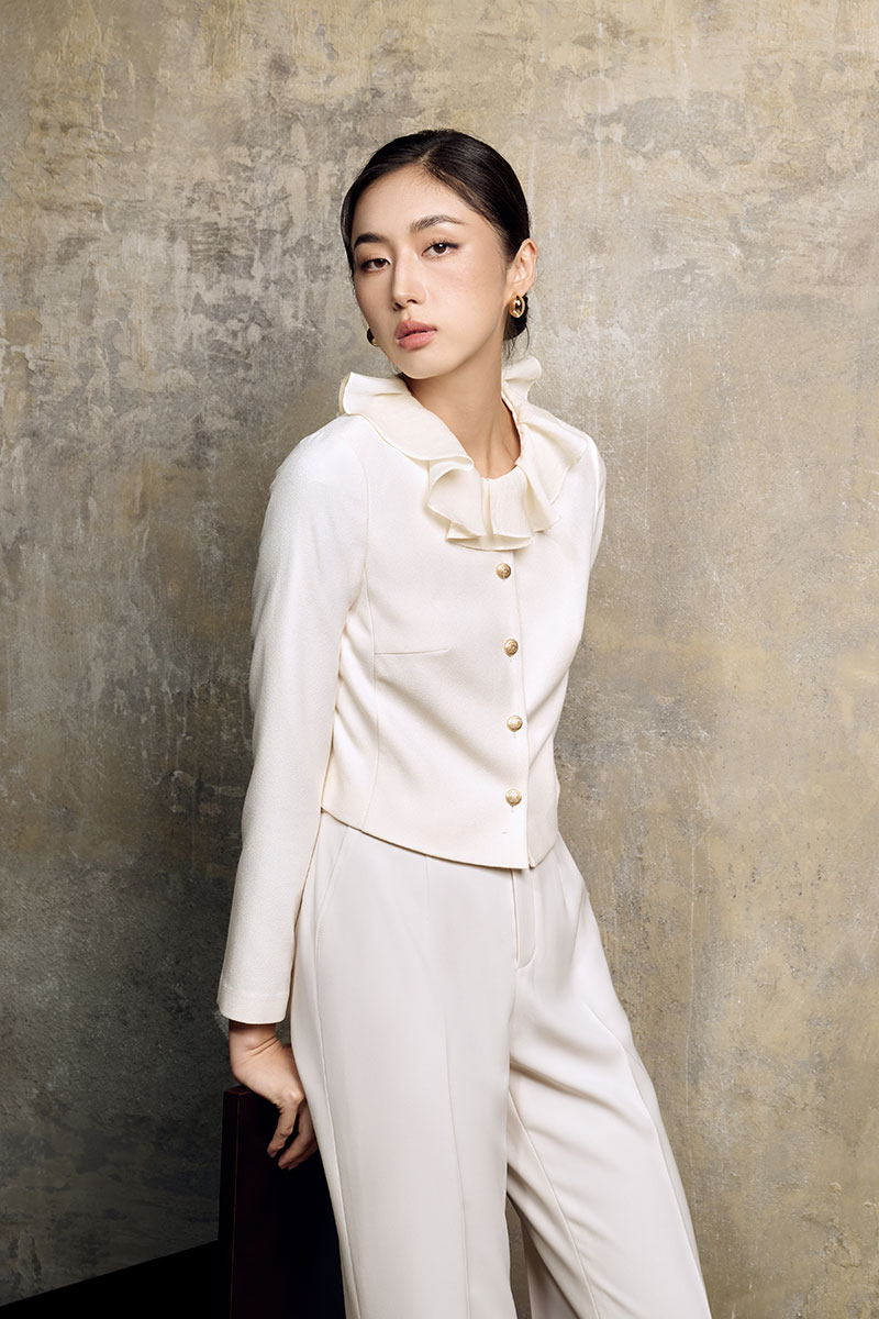 6 mẫu váy vest nữ chuẩn style Parisian Chic cho quý cô công sở vest nữ công sở trẻ trung