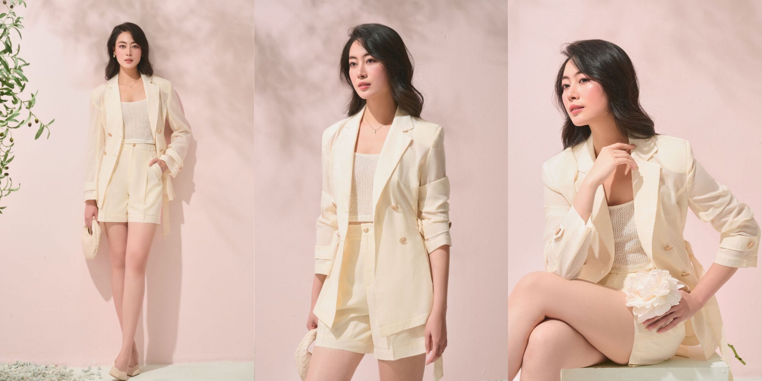 Vest màu be: Đỉnh cao thanh lịch cho những ngày chuyển lạnh phối đồ với áo blazer nữ