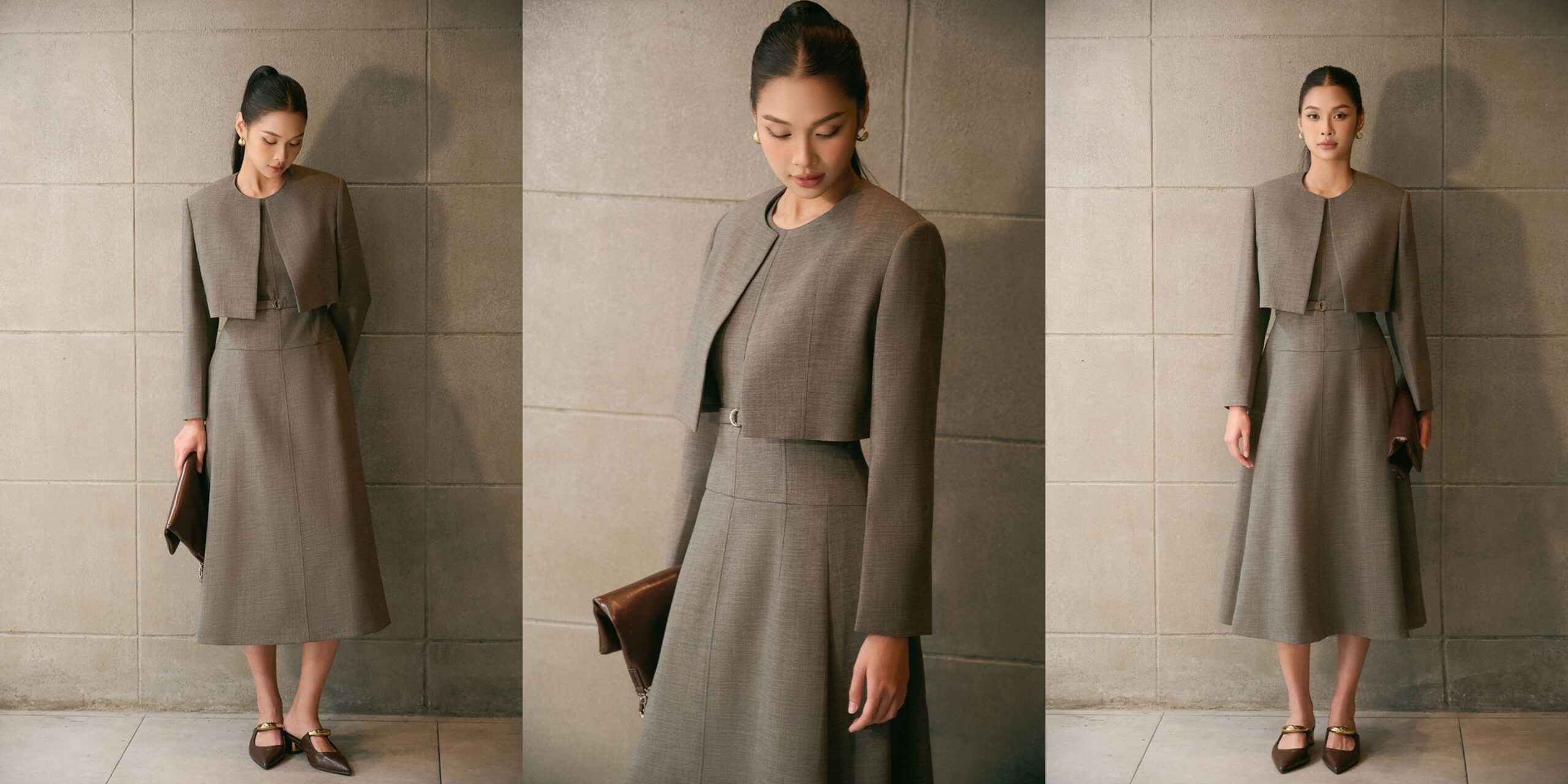 Vest màu be: Đỉnh cao thanh lịch cho những ngày chuyển lạnh phối đồ với áo blazer nữ