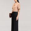 Áo kiểu CT croptop cổ bẻ V Áo kiểu CT croptop cổ bẻ V