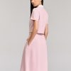 Sơ mi CT croptop xẻ gấu phối cổ Sơ mi CT croptop xẻ gấu phối cổ