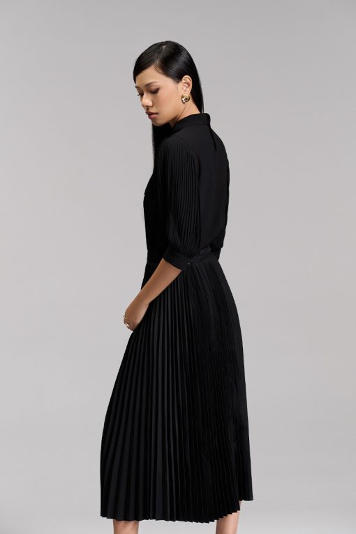 Sơ mi LT dập ly tay, thân trước xếp ly